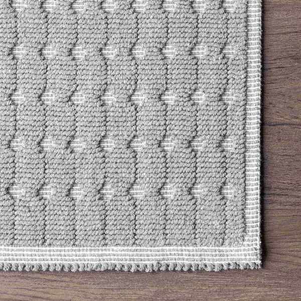 Nuloom Maverick Textured Moroccan Bath Mat 2ft 2in x 3ft 9in - PSKO04A-22039