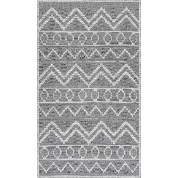 Nuloom Easton Textured Tribal Bath Mat 1ft 5in x 2ft - PSKO07A-1502