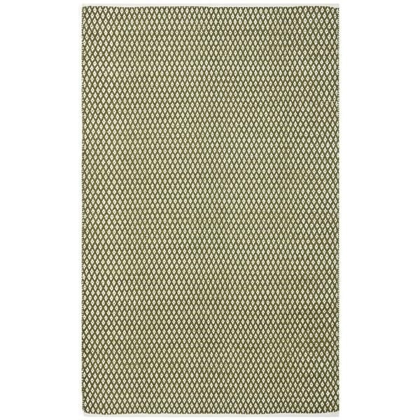 Safavieh 8 x 10 ft. Large Rectangle Boston Hand Woven Bath Mats- Olive - BOS685B-8