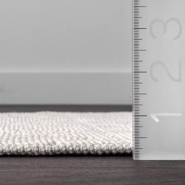 Nuloom Maverick Textured Moroccan Bath Mat 2ft 2in x 3ft 9in - PSKO04B-22039