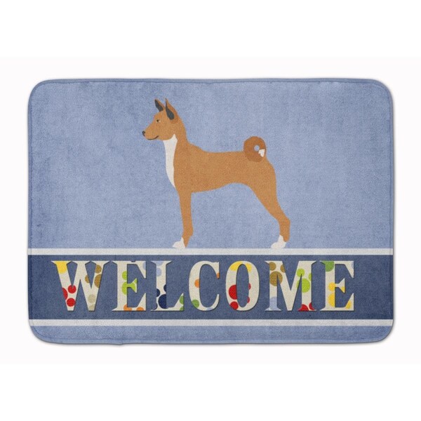 Carolines Treasures Telomian Welcome Machine Washable Memory Foam Mat - BB8333RUG