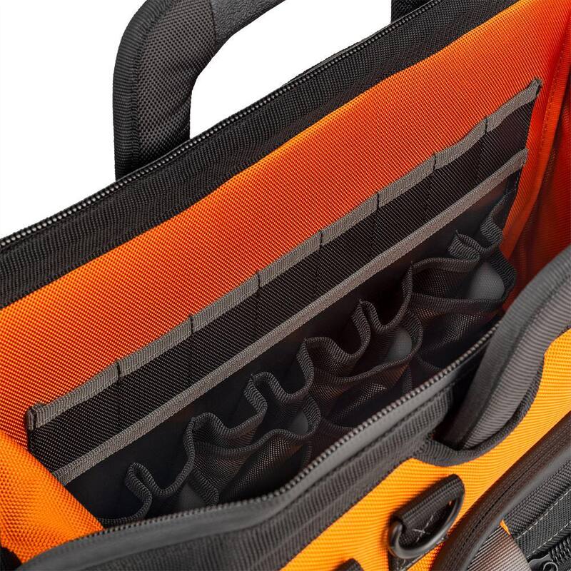 RIDGID 18 in. 44 Pocket Professional Grade Tool Bag - RD64018-TH