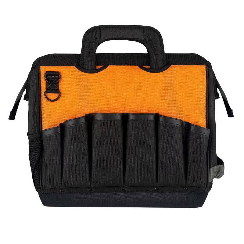 RIDGID 18 in. 44 Pocket Professional Grade Tool Bag - RD64018-TH