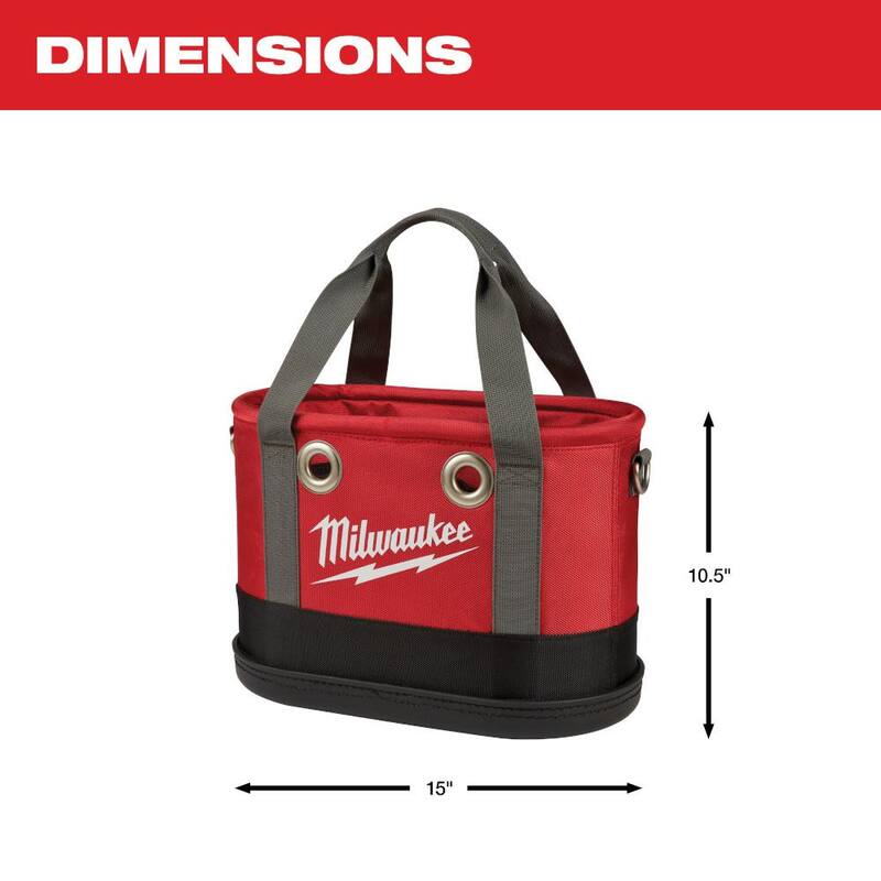 Milwaukee 14.5 in. Aerial Oval Tool Bag - 48-22-8276