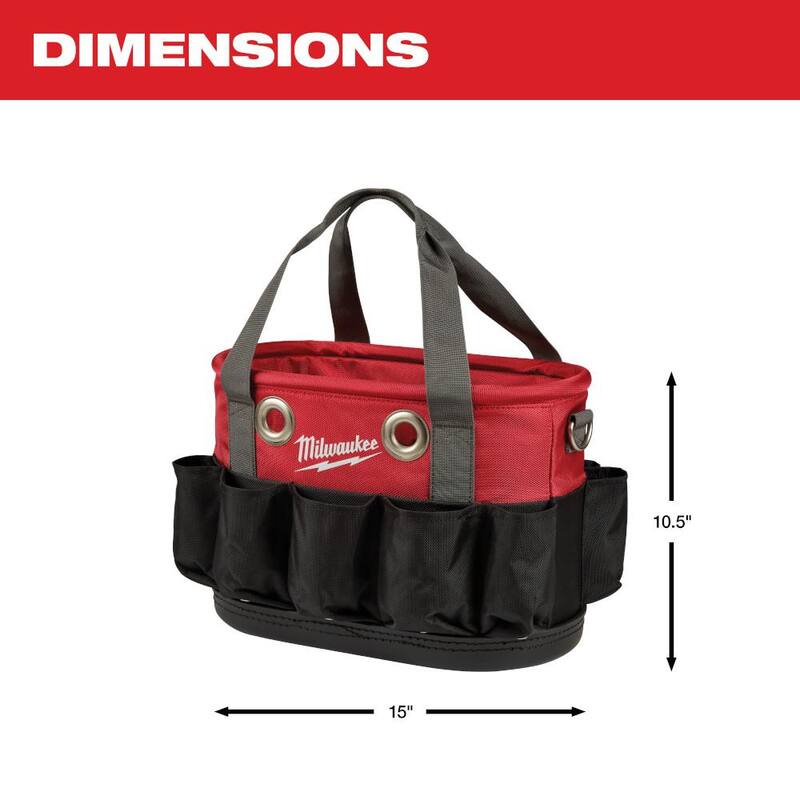 Milwaukee 10.4 in. Underground Oval Bag - 48-22-8275