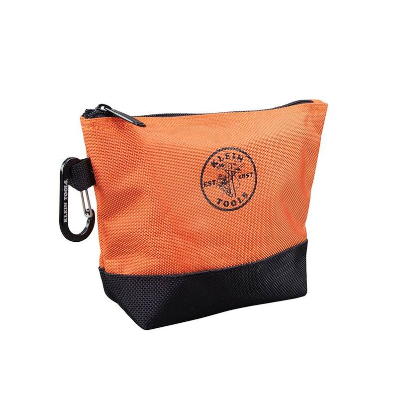 Klein Tools 9 in. Stand-Up Zipper Tool Bag (2-Pack) - 55470
