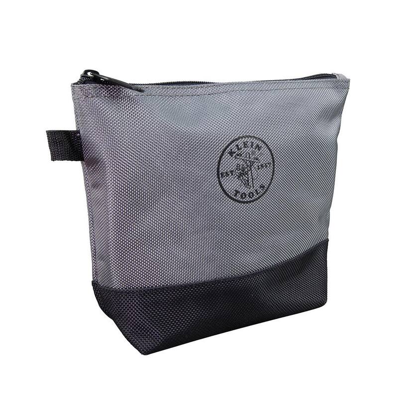 Klein Tools 9 in. Stand-Up Zipper Tool Bag (2-Pack) - 55470