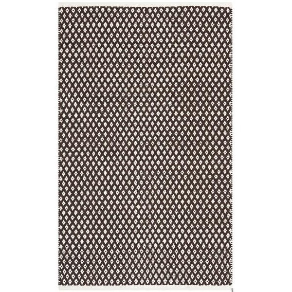 Safavieh 3 x 5 ft. Small Rectangle Boston Hand Woven Bath Mats- Brown - BOS685A-3