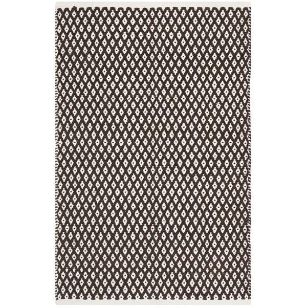Safavieh 4 x 6 ft. Small Rectangle Boston Hand Woven Bath Mats- Brown - BOS685A-4