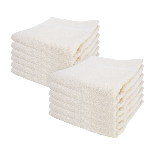 Oasis Blended Terry Bath Towel, 20-in x 40in, 5.5 lb, 12PK - MDTBT3C50T