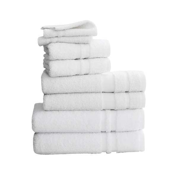 Martex Bath Towel, 24 x 48 In, White, PK12 - 7131786