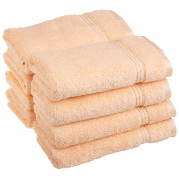 Superior Egyptian Cotton 8-Piece Hand Towel Set Peach - NS HTOWEL PH
