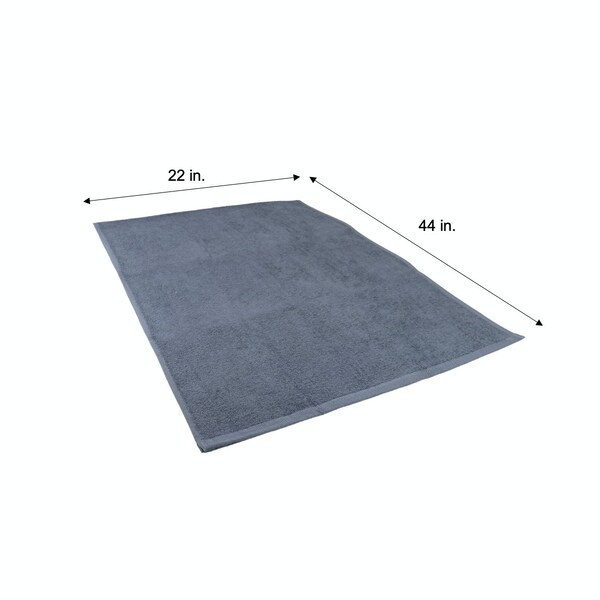 Monarch Large Salon Towels 22 x 44 , 12PK - BB-2244-6-CHA