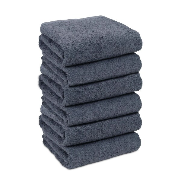 Monarch Large Salon Towels 22 x 44 , 12PK - BB-2244-6-CHA
