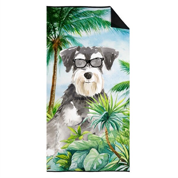 Carolines Treasures 30 x 60 in. Schnauzer No.2 Premium Beach Towel - CK3006TWL3060