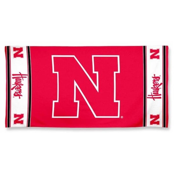 Mcarthur Towels & Sports Nebraska Cornhuskers Towel 30x60 Beach Style - 9960618605