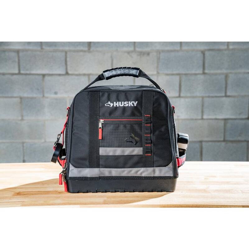 Husky Heavy-Duty 16 in. PRO Technician Tool Bag - H-68006