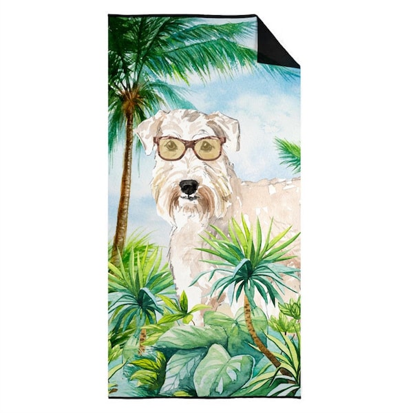 Carolines Treasures 30 x 60 in. Wheaten Terrier Premium Beach Towel - CK2993TWL3060