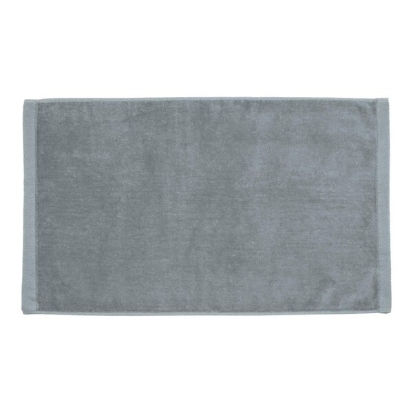 Towelsoft Premium Velour Hand Face Sports Towel 16 inch x26 inch Silver - HANDTOWEL-GV1201-SLVR