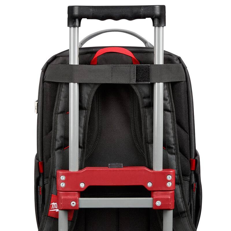 Milwaukee 14 in. Low Profile Backpack with 12 in. Zipper Tool Bag in Multi-Color (3-Pack) - 48-22-8202-48-22-8193
