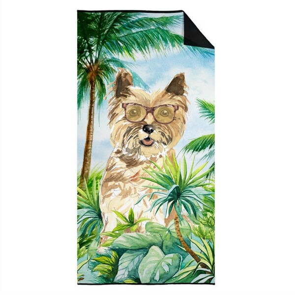 Carolines Treasures 30 x 60 in. Cairn Terrier Premium Beach Towel - CK3019TWL3060