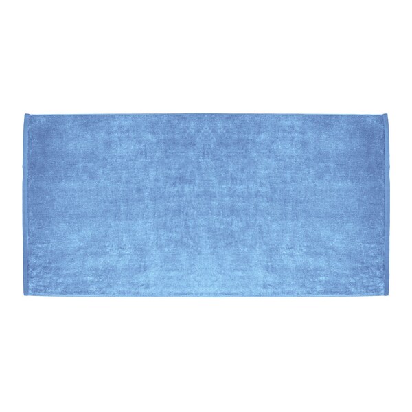 Towelsoft Premium terry velour beach towel 30 inch x 60 inch-Sky Blue - HOME-BV1103-SKY BLUE