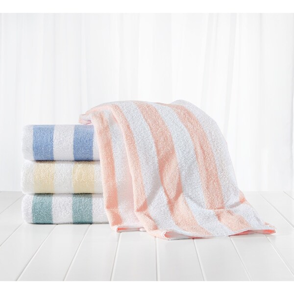 1888 Mills POOL TOWEL30X70 SEAFOAM STRIPE, 12PK - S197-U-SFS-1-FT20