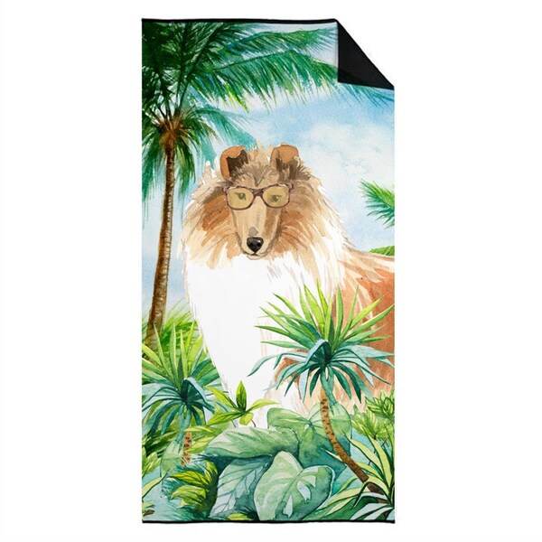 Carolines Treasures 30 x 60 in. Collie Premium Beach Towel - CK3003TWL3060