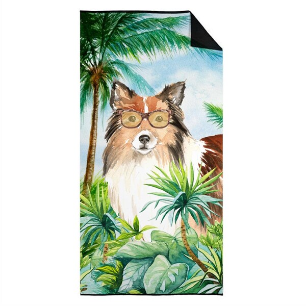 Carolines Treasures 30 x 60 in. Sheltie Premium Beach Towel - CK3000TWL3060