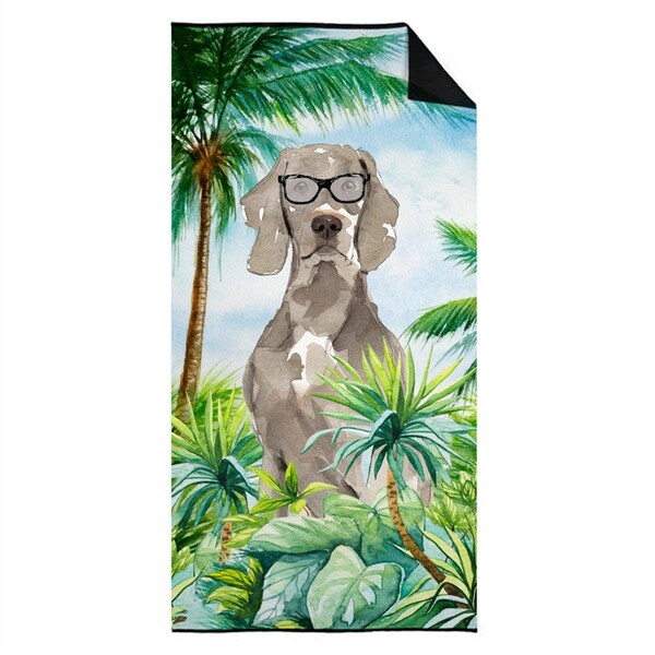 Carolines Treasures 30 x 60 in. Weimaraner Premium Beach Towel - CK2995TWL3060