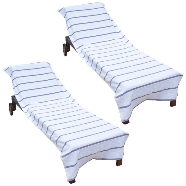 Monarch Brands Chaise Lounge Covers , Light Grey, 12PK - CC-HS3085LG-2PK-CS