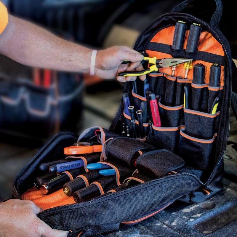 Klein Tools Tradesman Pro 17.5 in. Tool Gear Back Pack - 55475