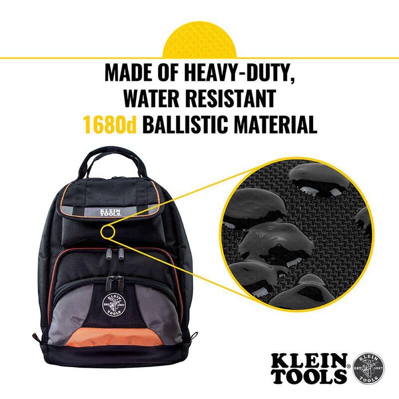 Klein Tools Tradesman Pro 17.5 in. Tool Gear Back Pack - 55475