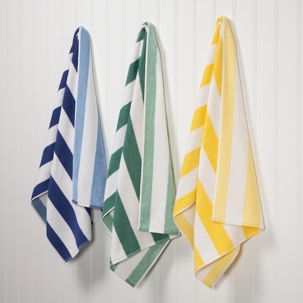 Registry Pool Towel, 30x70, Blue Stripe, 12PK - S806-BLBS-AHRS