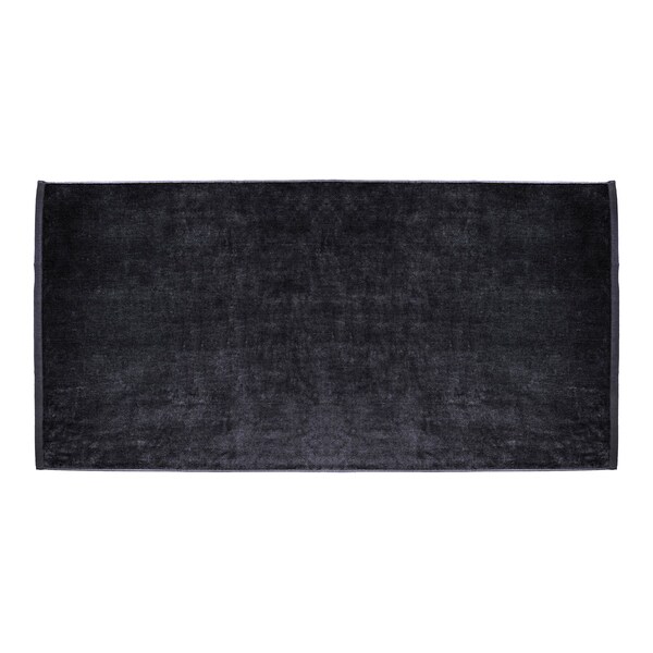 Towelsoft Large Terry Velour 100% Ring Spun Cotton Beach Towel-Black - HOME-BV1108-BLCK