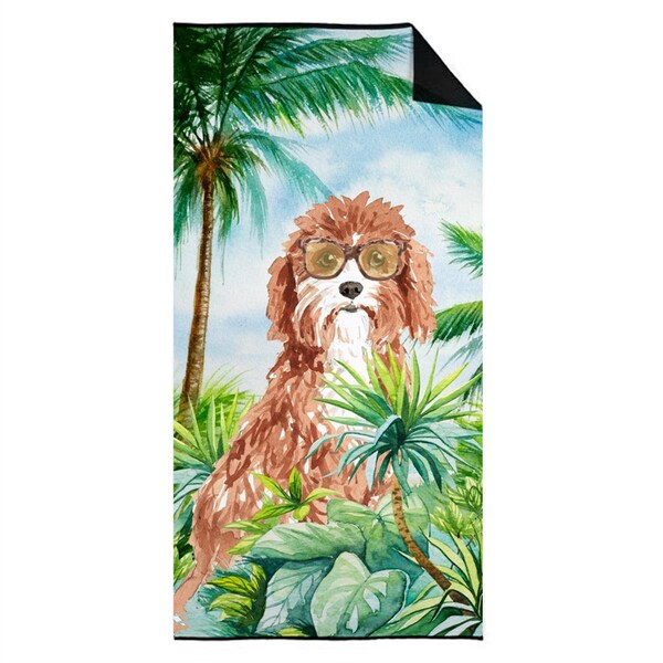 Carolines Treasures 30 x 60 in. Cavapoo Premium Beach Towel - CK3017TWL3060