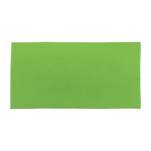 Towelsoft 100% Cotton Loop Terry Beach Towel 30 inch x 60 inch-Lime - HOME-BL1101-LIME