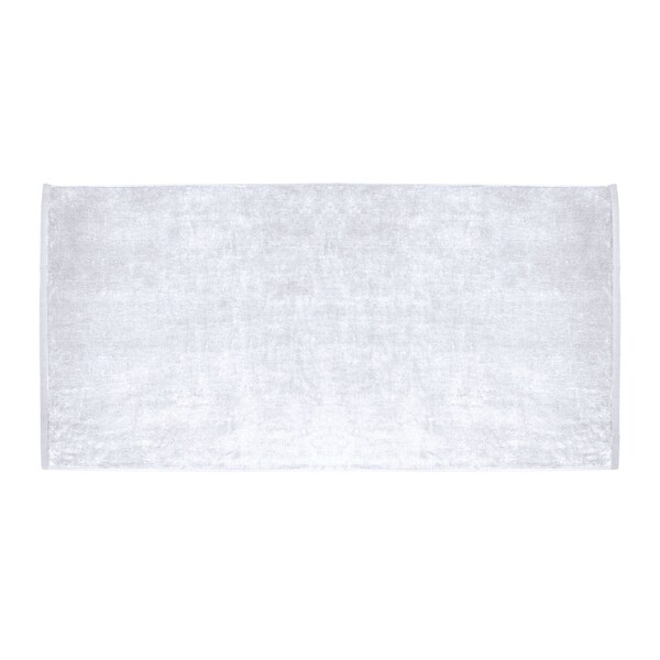Towelsoft Premium terry velour beach towel 30 inch x 60 inch-White - HOME-BV1103-WHT