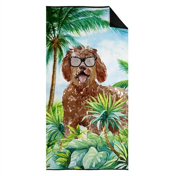 Carolines Treasures Carolines Treasures CK3010TWL3060 30 x 60 in. Labradoodle Premium Beach Towel - CK3010TWL3060