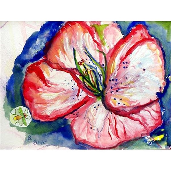 Betsy Drake Betsy Drake BT422 30 x 50 in. Hibiscus Beach Towel - BT422