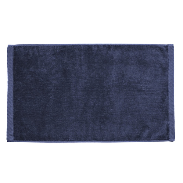 Towelsoft Premium Velour Hand Face Sports Towel 16 inch x26 inch Navy - HANDTOWEL-GV1201-NVY