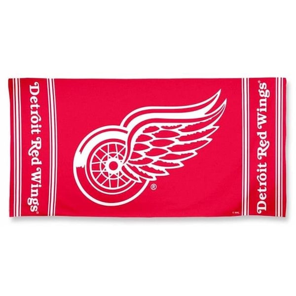 Mcarthur Towels & Sports Detroit Red Wings Towel 30x60 Beach Style - 9960618660
