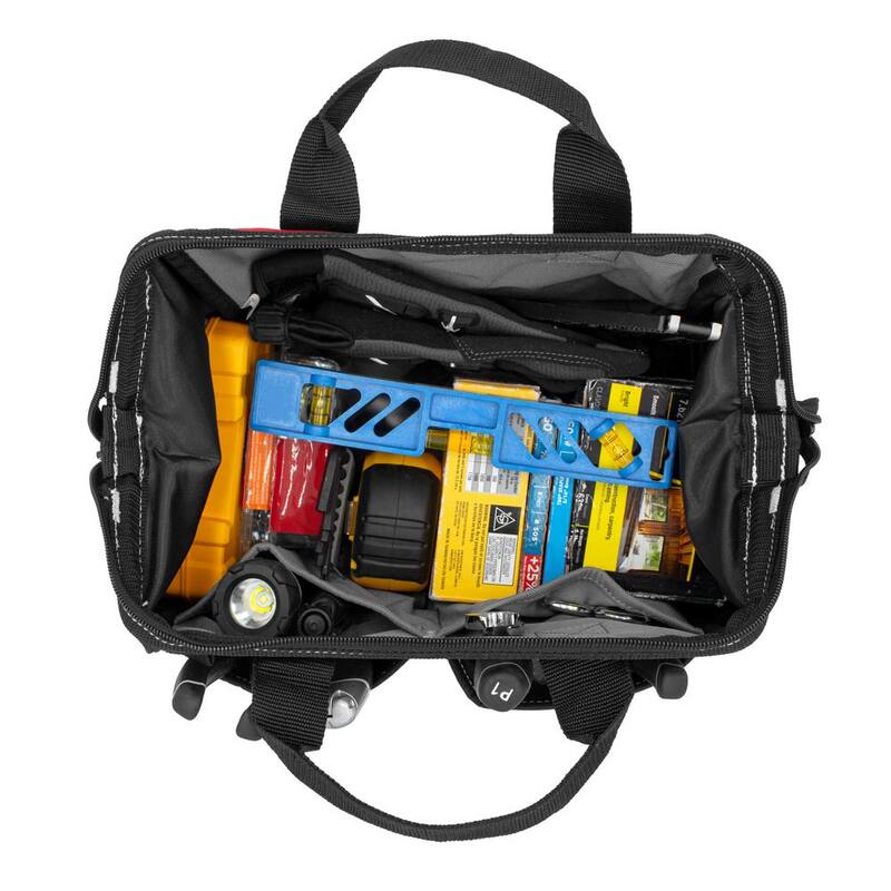 Husky 12 in. Tool Bag with 15 in. Tool Bag Combo - HD600125-TH-BD