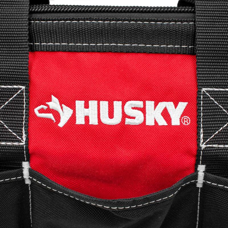 Husky 12 in. Tool Bag with 15 in. Tool Bag Combo - HD600125-TH-BD