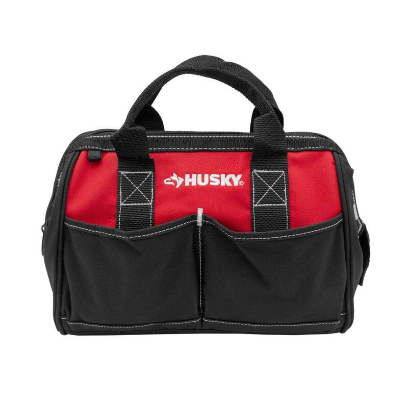 Husky 12 in. Tool Bag with 15 in. Tool Bag Combo - HD600125-TH-BD