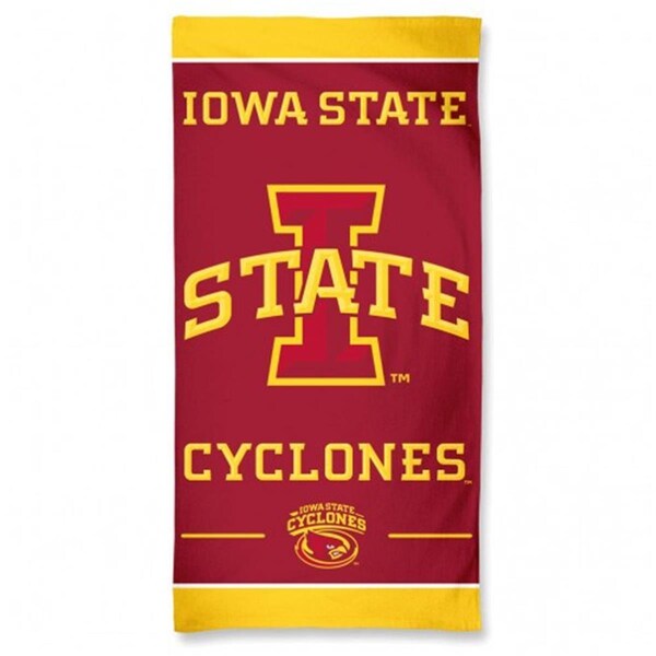 Mcarthur Towels & Sports Iowa State Cyclones Towel 30x60 Beach Style - 9960622069