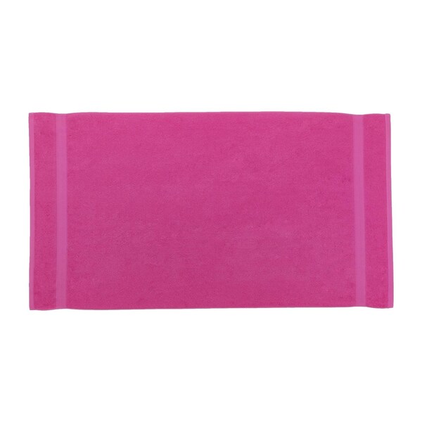 Towelsoft King size loop terry beach towel 35 inch x 65 inch-Hot Pink - HOME-BL1107-HTPNK