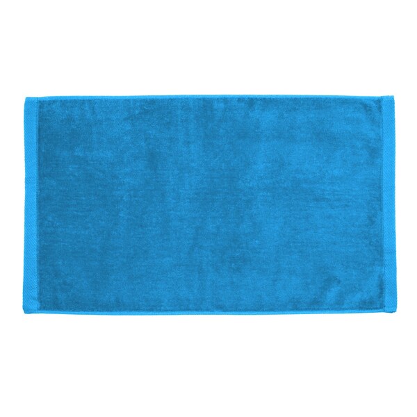 Towelsoft Premium Velour Hand Face Sports Towel 16 inch x26 inch Aqua - HANDTOWEL-GV1201-AQ
