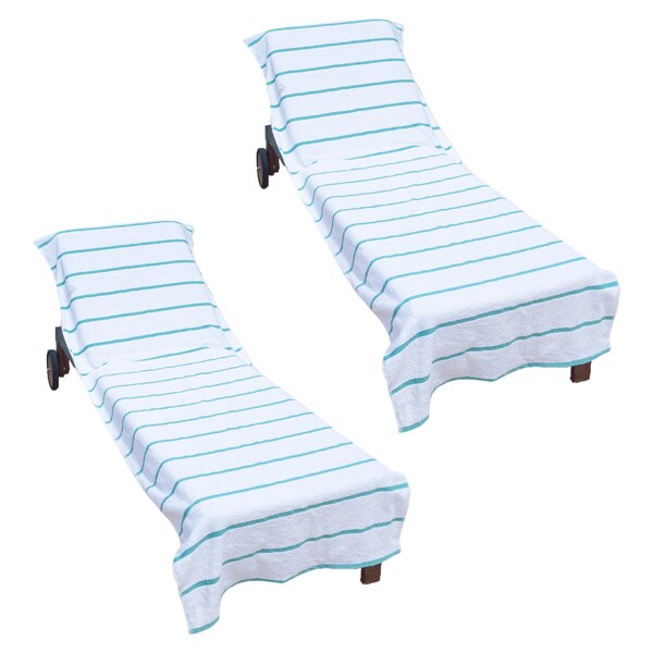 Monarch Brands Chaise Lounge Covers , Green, 12PK - CC-HS3085GR-2PK-CS