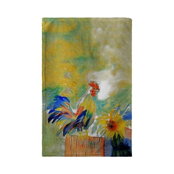 Betsy Drake Betsy Drake BT265 30 x 50 in. Betsys Rooster Beach Towel - BT265